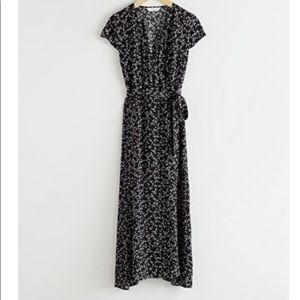 & Other Stories Wrap Dress NWT